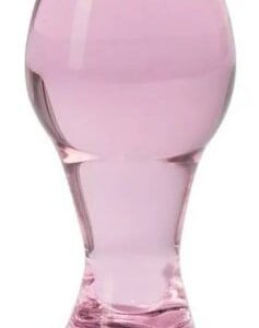 Análny kolík Flower Glass Plug (9 cm)