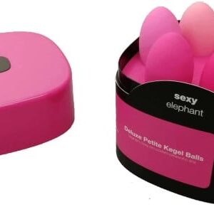 Sada vaginálnych činiek Deluxe Petite Kegel Balls