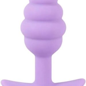 Silikónový análny kolík Cuties Purple Pastel (7,5 cm)