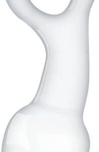 Sklenený análny kolík Glass Ring (14,5 cm)