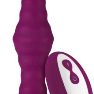 Vibračný análny kolík Pyra Large s diaľkovým ovládaním (15 cm)