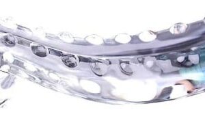 Sklenené dildo Tantric Touch (20 cm)