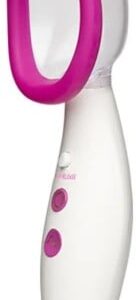 Automatická vibračná vákuová pumpa na vagínu Pink & White