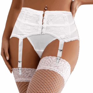 Podväzkový pás s tangami Sweet angel, XS–S