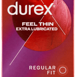 Durex Feel Thin Extra Lubricated - tenké kondómy (12 ks)