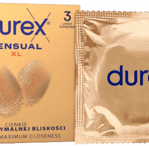 Durex Sensual – XL kondómy (3 ks)
