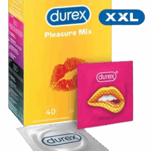 Durex Pleasure MIX 40 ks