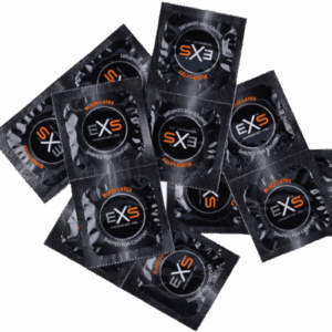 EXS Blatex – čierne kondómy (100 ks)