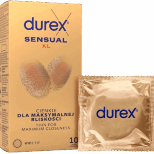 Durex Sensual – XL kondómy (10 ks)