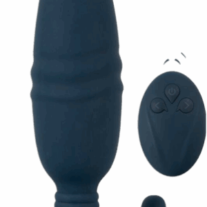 RC Thrusting Butt Plug with Vibration