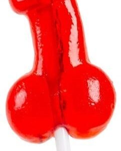 STRAWBERRY DAIQUIRI PENIS LOLLIPOP WITH ALCOHOL