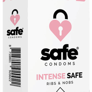 SAFE - condoms Ribs & Nobs 10 pcs