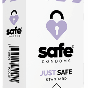 SAFE - Condoms with Silicone-Based Lubricant Standard 10 pcs