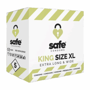 SAFE - Condoms King Size XL 5 pcs