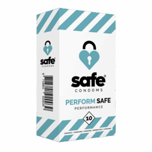 SAFE - Condoms Orgasm Delaying Performance 10 pcs