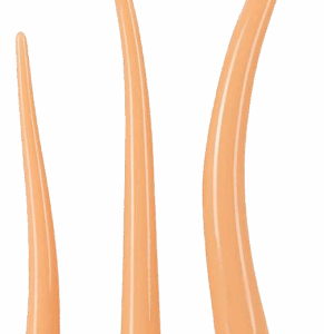 Super Long Butt Plug Set flesh