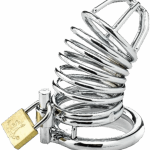 ZENN Ringed Cock Cage With 3 Cockrings