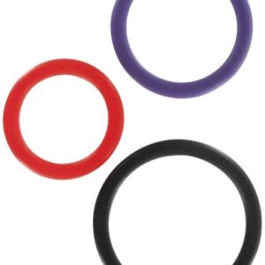 ToyJoy Basics Triple Rings Multicolor 3pcs