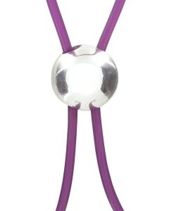 ToyJoy Basics Adjustable Love Ring Purple