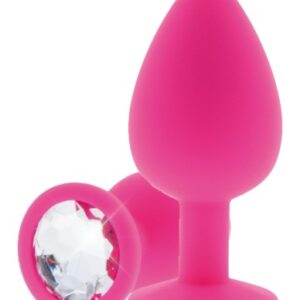 ToyJoy Anal Play Diamond Booty Jewel Medium Pink
