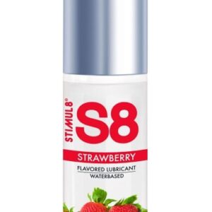S8 Waterbased Flavored Lube 125ml Strawberry