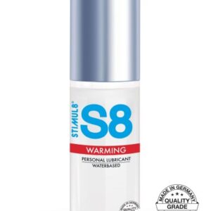 S8 Waterbased Warming Lube 125ml