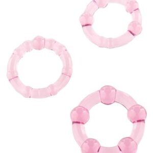 Stay Hard - Three Rings Pink