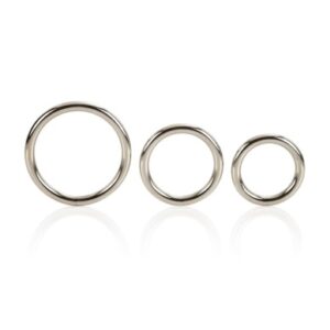 CalExotics Silver Ring - 3 Piece Set