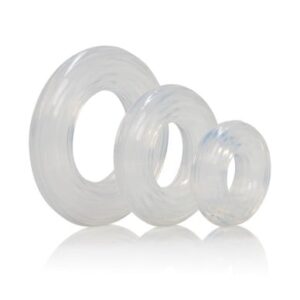 CalExotics Premium Silicone Ring Set