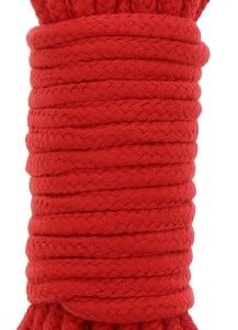 Hidden Desire Bondage Rope RED, 10 m