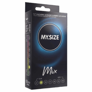 MY SIZE - MIX CONDOMS 49 MM 10 UNITS