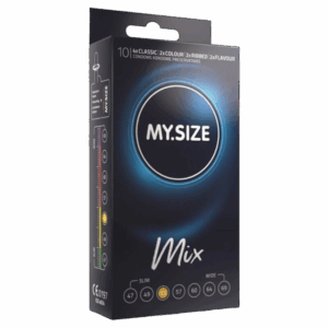 MY SIZE - MIX CONDOMS 53 MM 10 UNITS