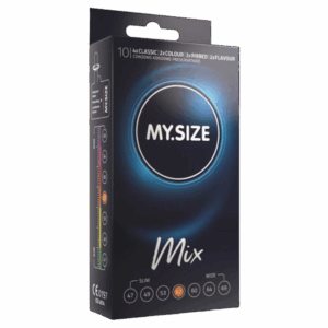 MY SIZE - MIX CONDOMS 57 MM 10 UNITS