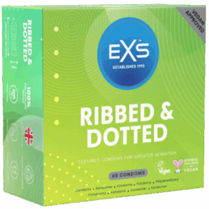 EXS Ribbed and Dotted, 48 pcs