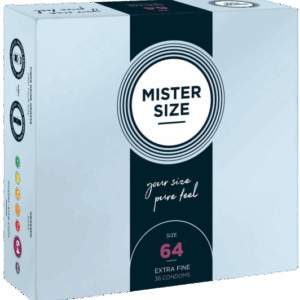 Mister Size 64mm pack of 36