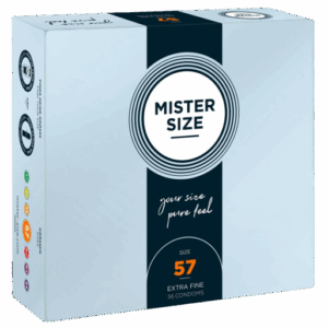 Mister Size 57mm pack of 36