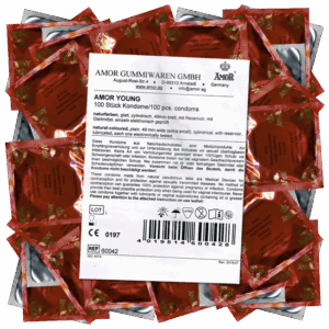 Amor Bulk-Pack, Young: 100 youth condoms