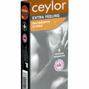 Ceylor Single: Extra Feeling, 6 dotted condoms