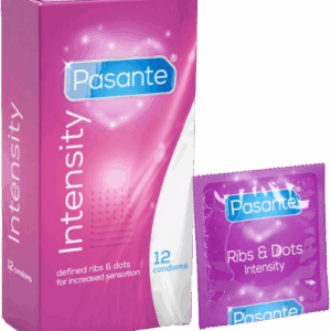 Pasante Ribs & Dots condoms 12pcs