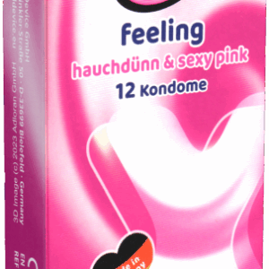 Chaps Single: Feeling (Hauchzart, Rosé), 12 condoms