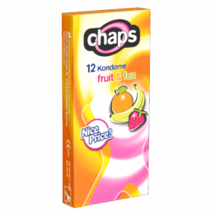 Chaps Single: Fruit & Fun, 12 condoms