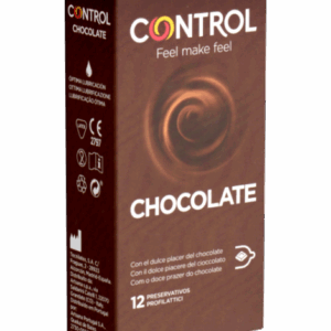 Control Single: Chocolate, 12 condoms with chocolate flavour