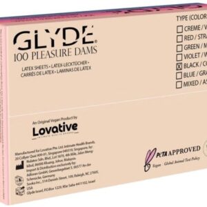 Glyde dams Cola 100 pcs