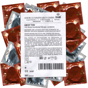 Amor Thin condoms 100 pcs