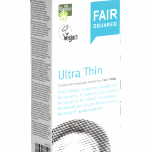 Fair Squared Single: Ultra Thin, 10 Fair Trade condoms