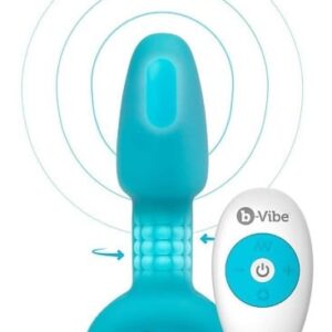 b-Vibe Rimming Petite - tyrkysová