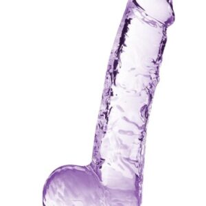 BlushNaturally Yours 6 Inch Crystalline Dildo Amethyst
