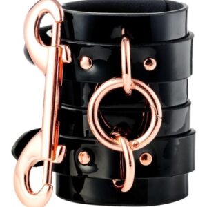Kinky Diva putá na ruky čierna