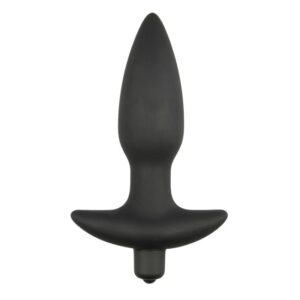 EASYTOYS ANÁLNA KOLEKCIA Čierne silikónové štekadlo na perineum