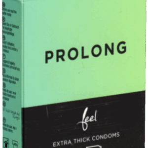 Feel «Prolong» condoms for more endurance without chemicals 3 pcs